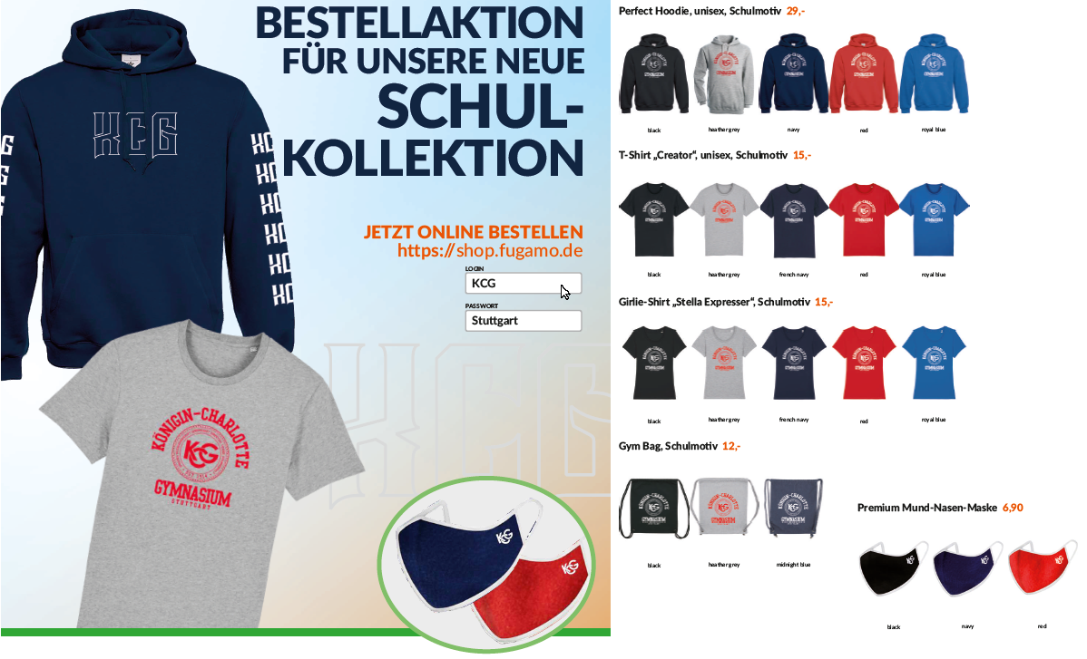 Kleidung KCG Kollektion HP