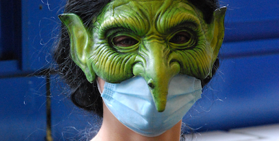 halloween maske