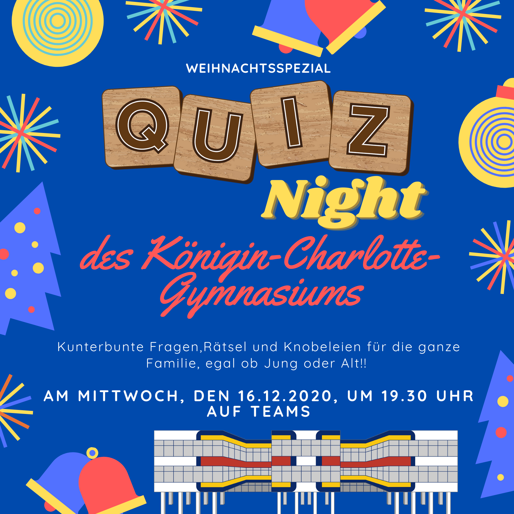 Flyer Weihnachtsquiznight KCG