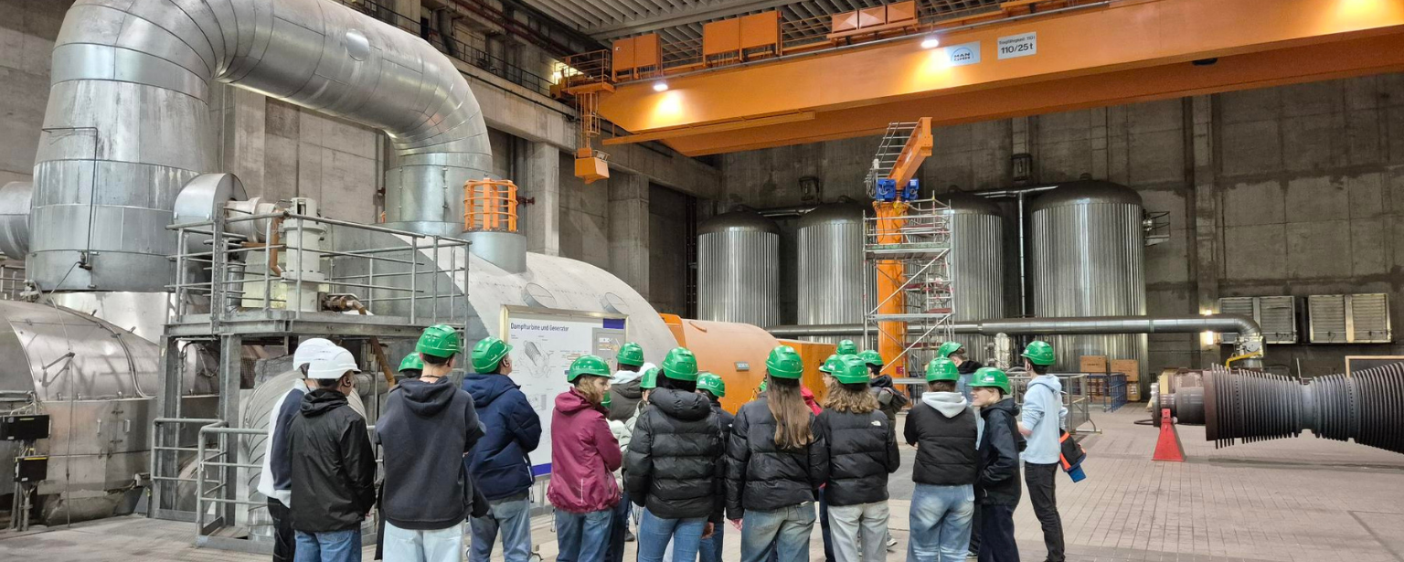 Exkursion zum Kohlekraftwerk Altbach/Deizisau 