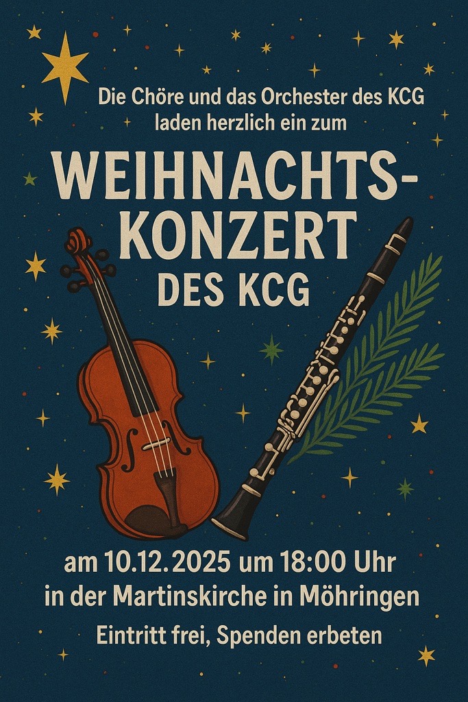 Plakat Weihnachtskonzert 2025 1