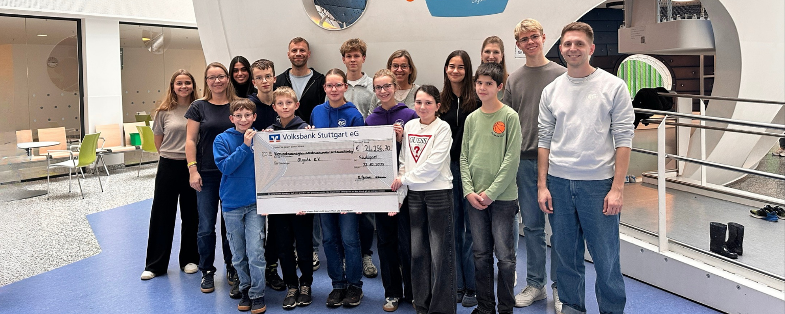 Spendenlauf am KCG – 25.000 Euro für die Klinikclowns des Olgahospitals